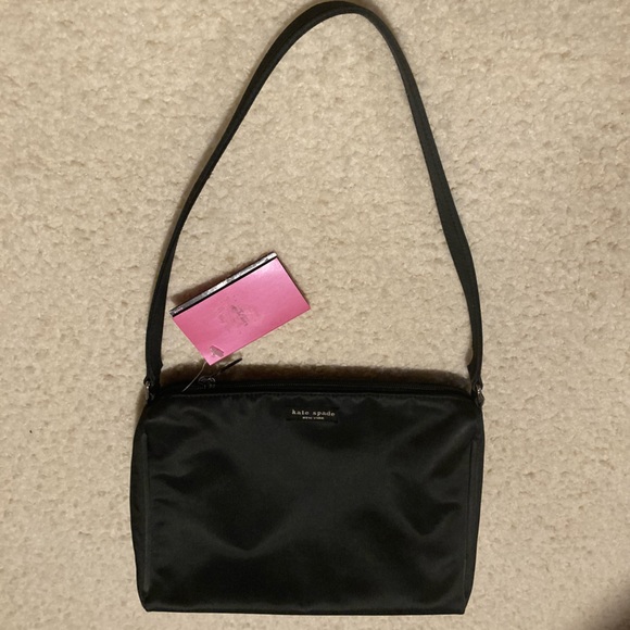Kate Spade New York Vtg 1990s iconic Nylon boxy Shoulder Bag-with Tag - Picture 8 of 10